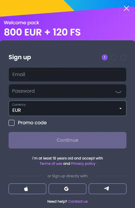 Spiny Bet Casino reg
