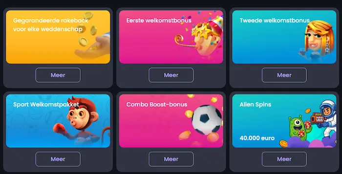 Spiny Bet Casino bonuses